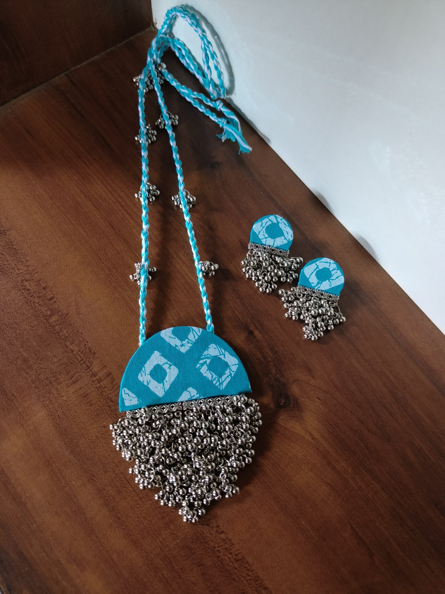 Ghunghroo bunch necklace set