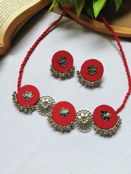 Red mirror charm