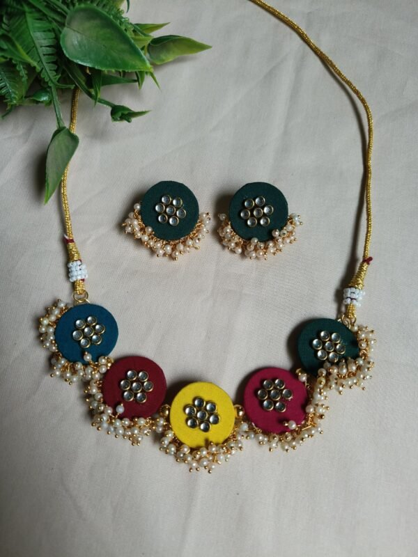 Isha haldi jewellery set - Image 2