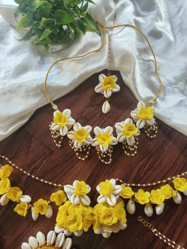 falguni haldi jewellery set - Image 2